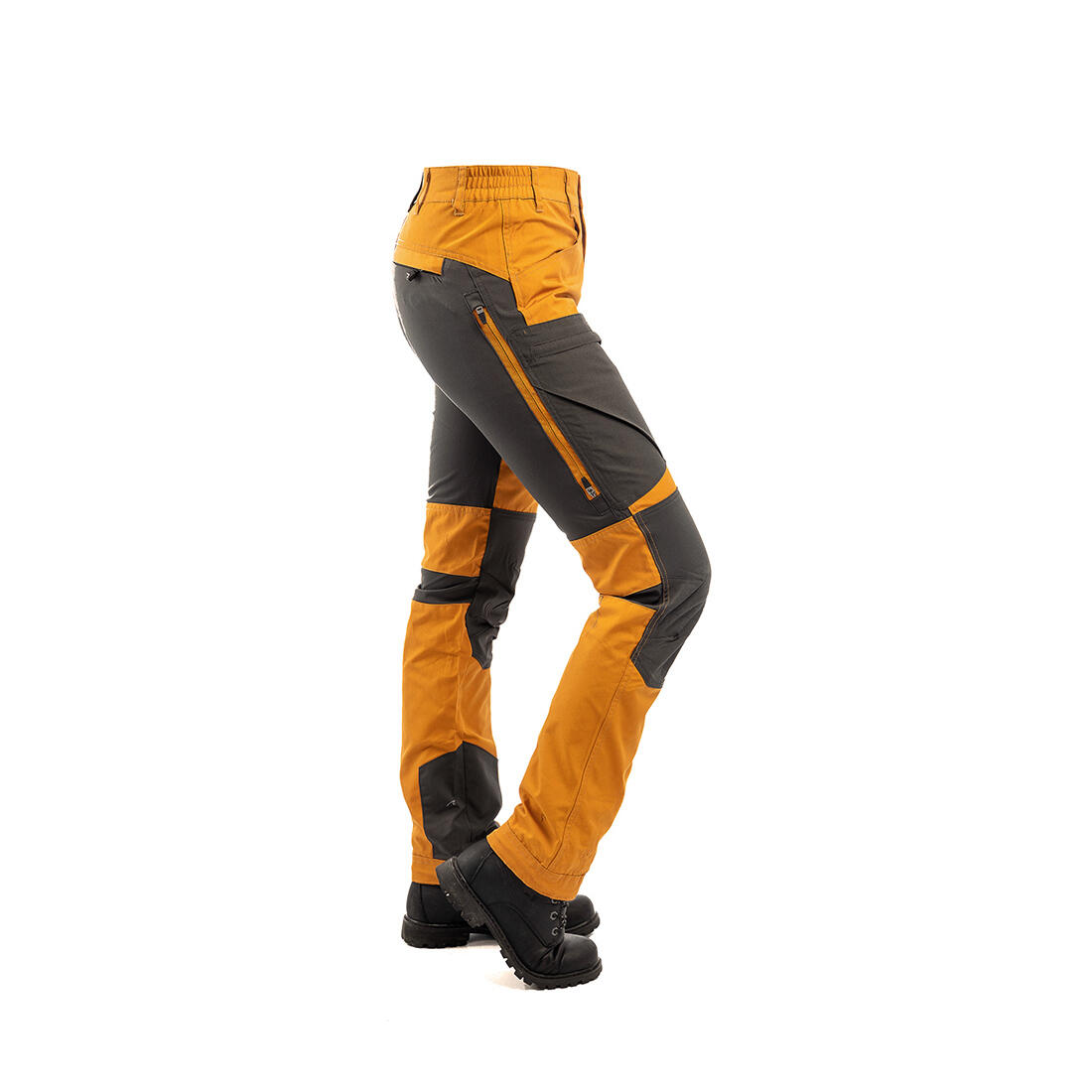 Pantalon stretch actif pour femme couleur or 2/6