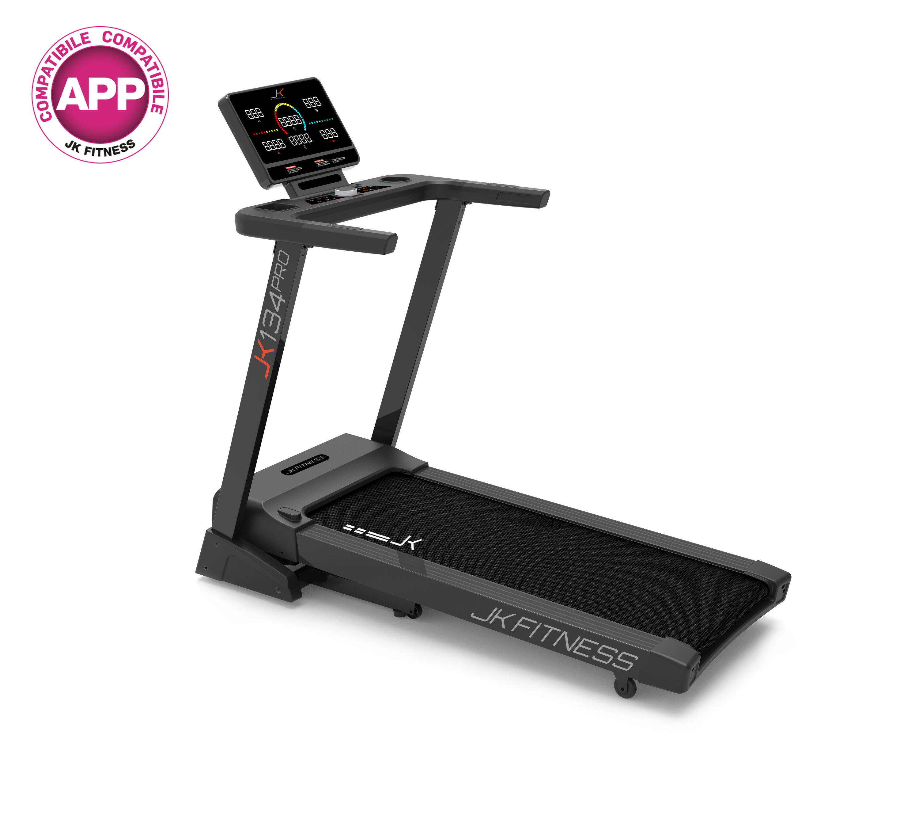 Tapis Roulant–Allenamento Cardio a Casa JK Fitness JK 134 Pro -compatibile app 6/6