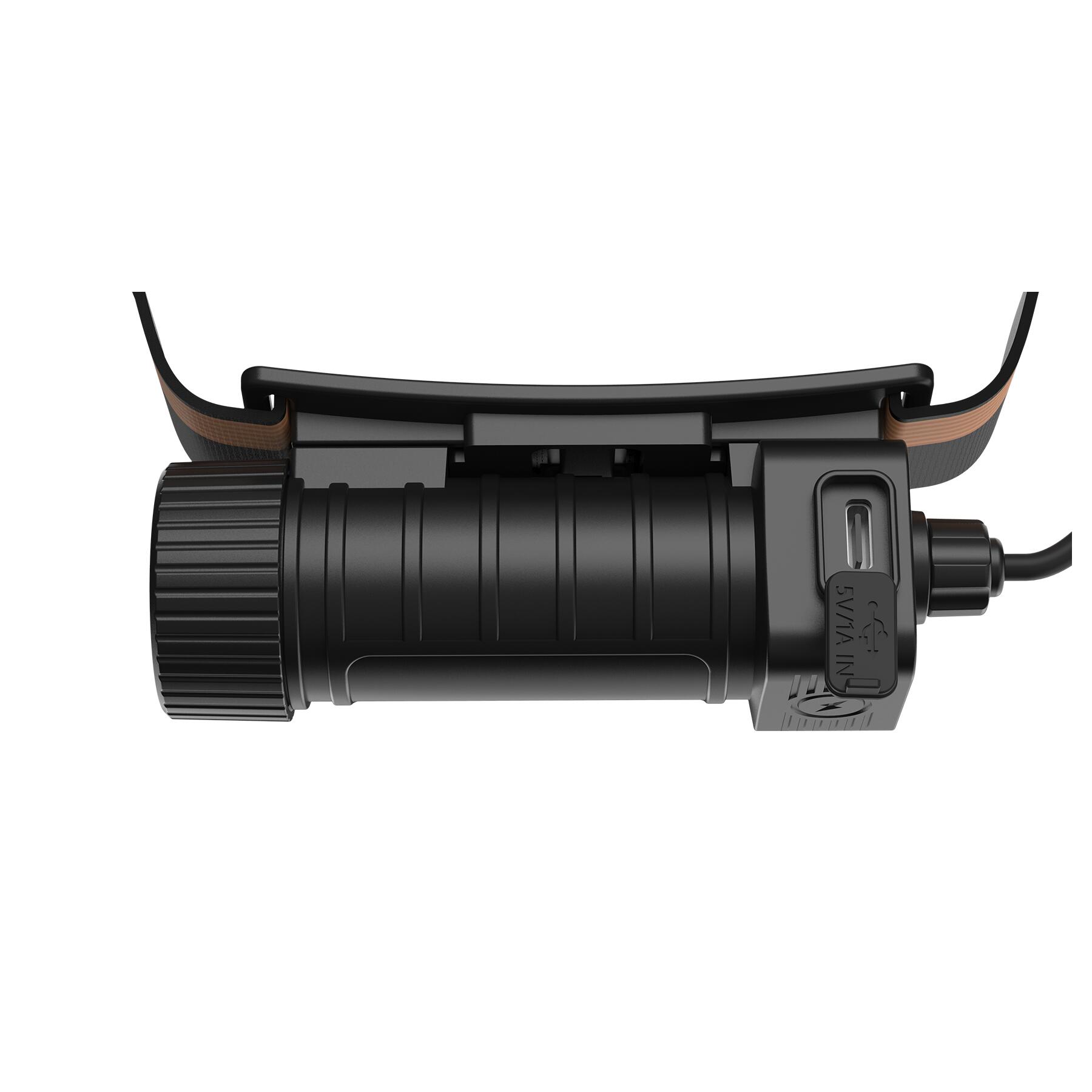 DH1500R - 1500 lm 1x18650 Stirnlampe 3/5