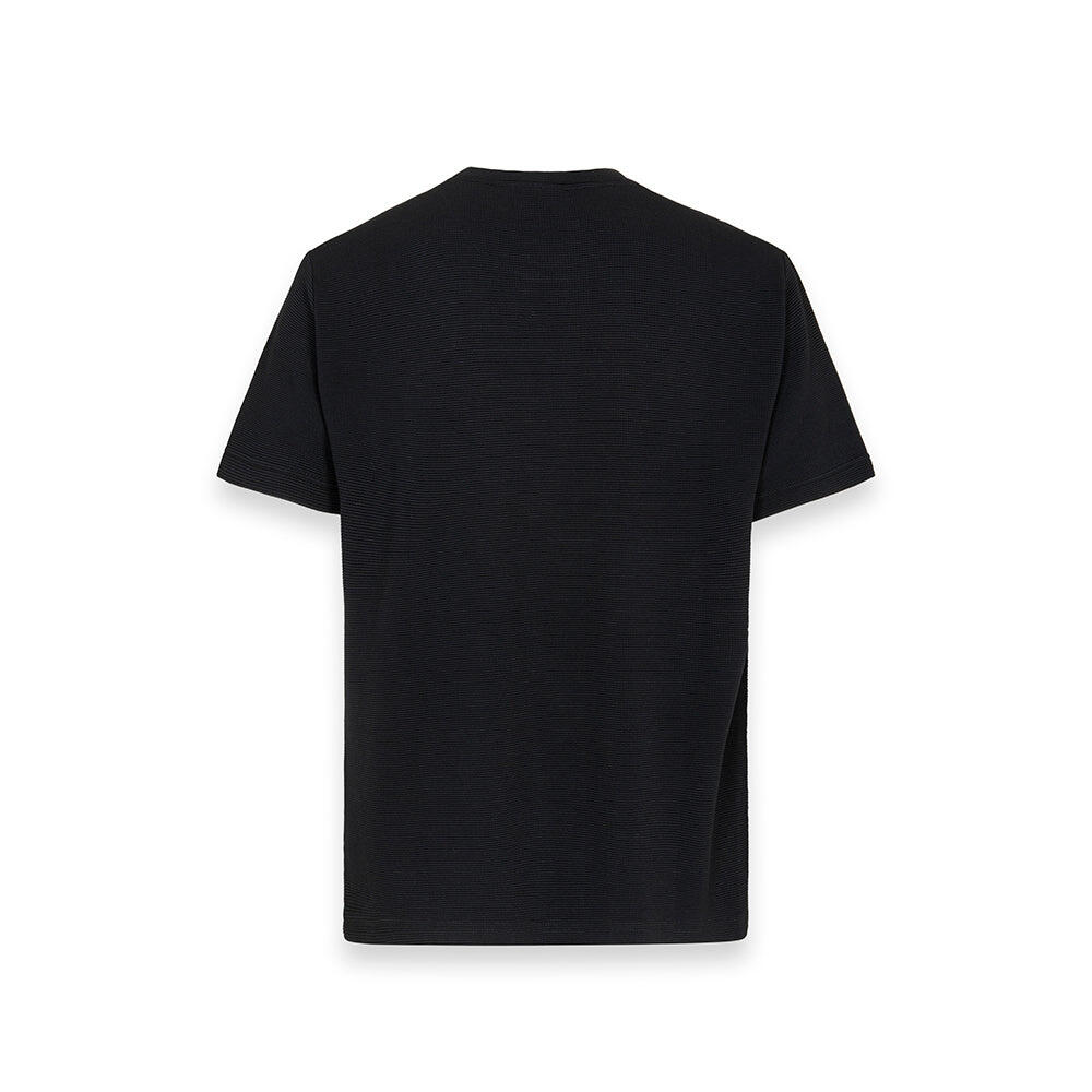 T-shirt Iconic double dyed NERO 2/3