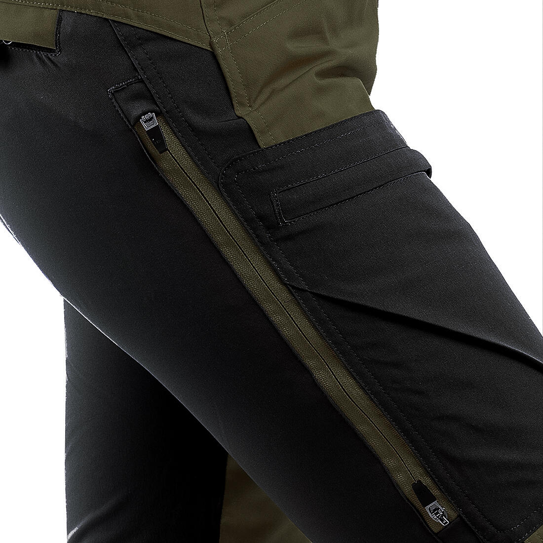 Active-Stretch-Hose für Damen in Olivgrün 6/7