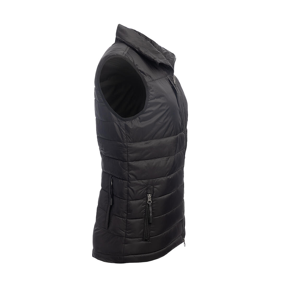 Warme Weste für Damen in Schwarz 2/6