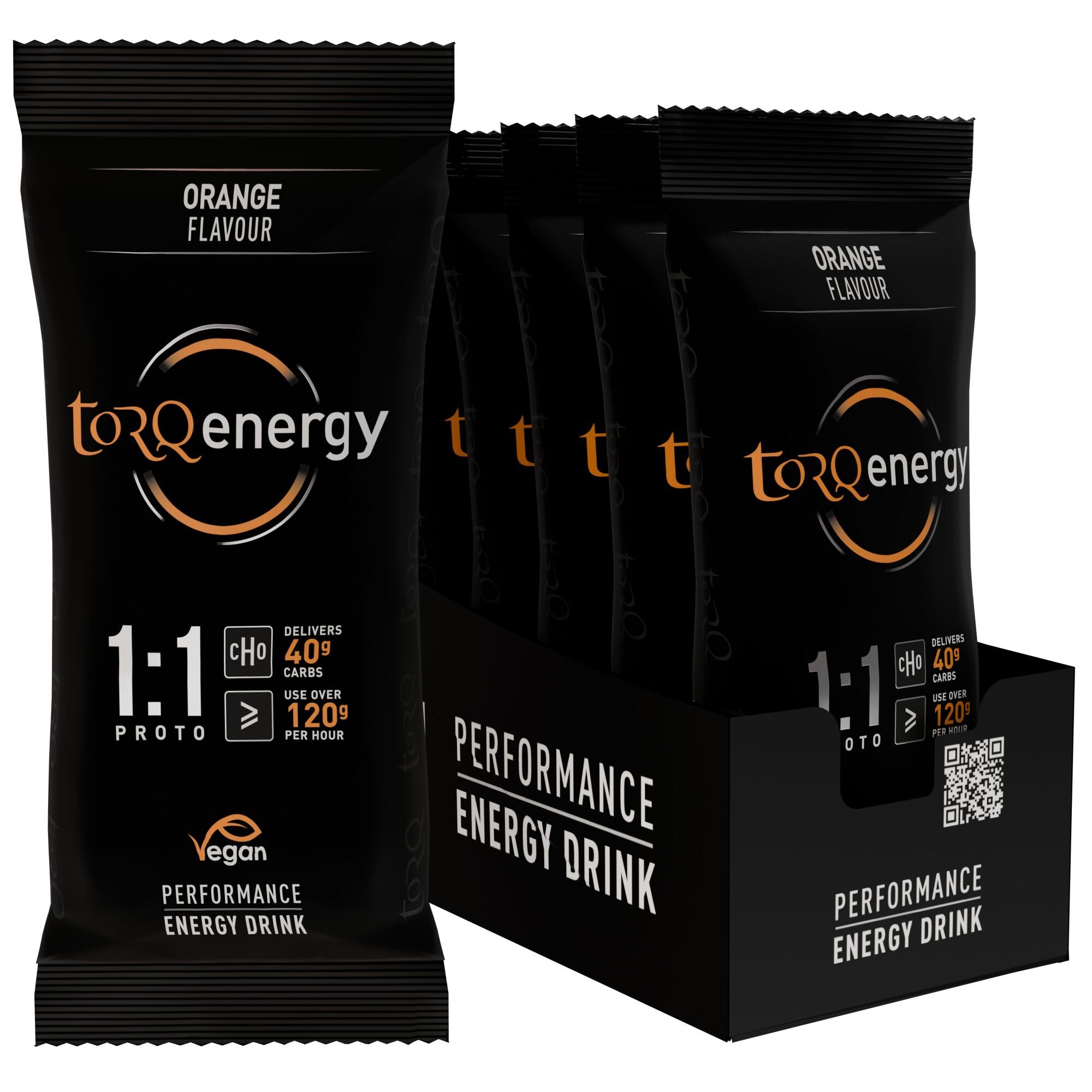 Boisson énergétique orange maltodextrine-fructose 12 sachets 4/5