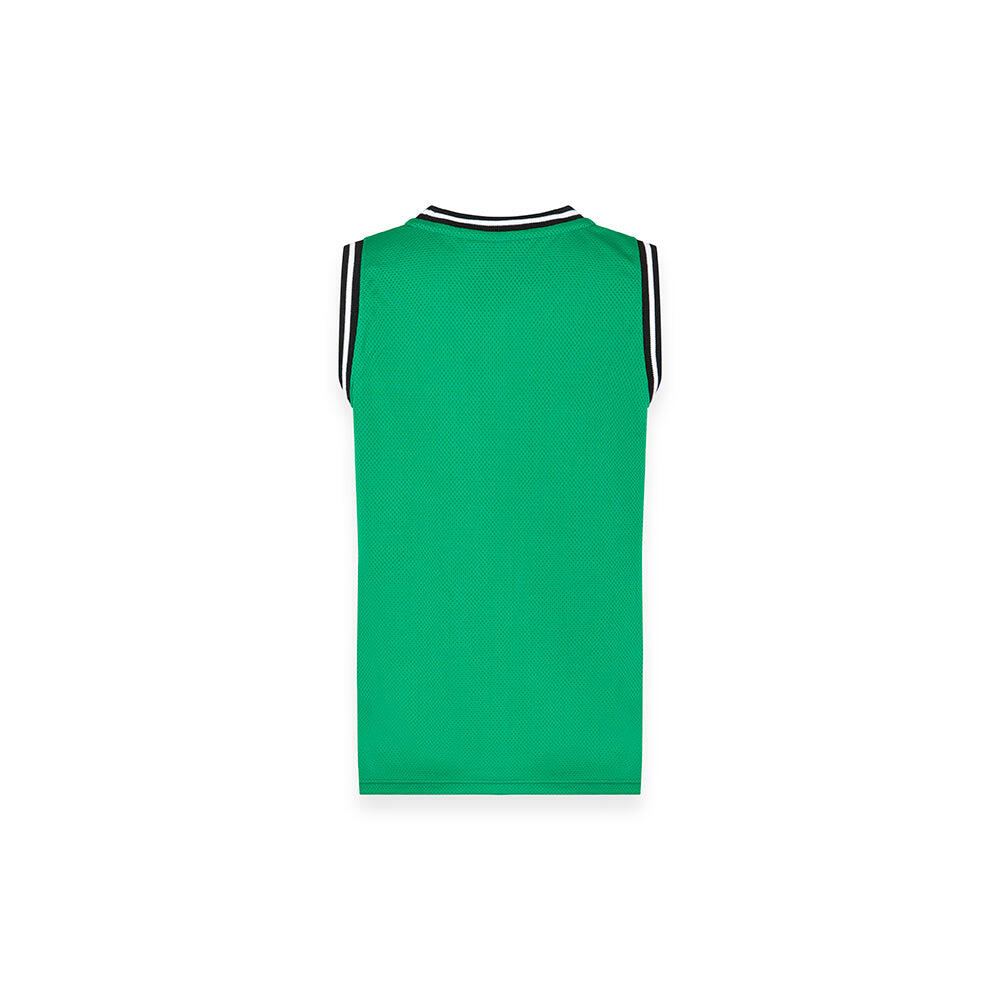 Canotta in rete iconic da bambino Basket Style VERDE BANDIERA 2/3