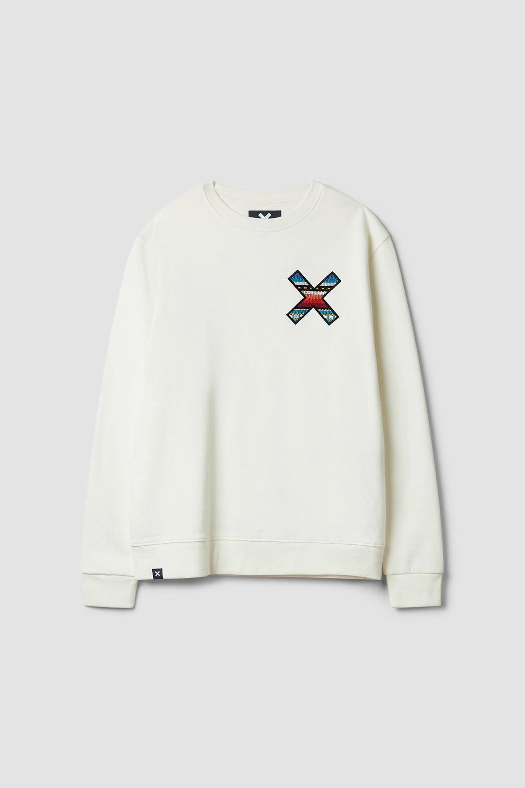 Sudadera Blue Banana Blanco Roto de Algodón 100% Orgánico 6/6