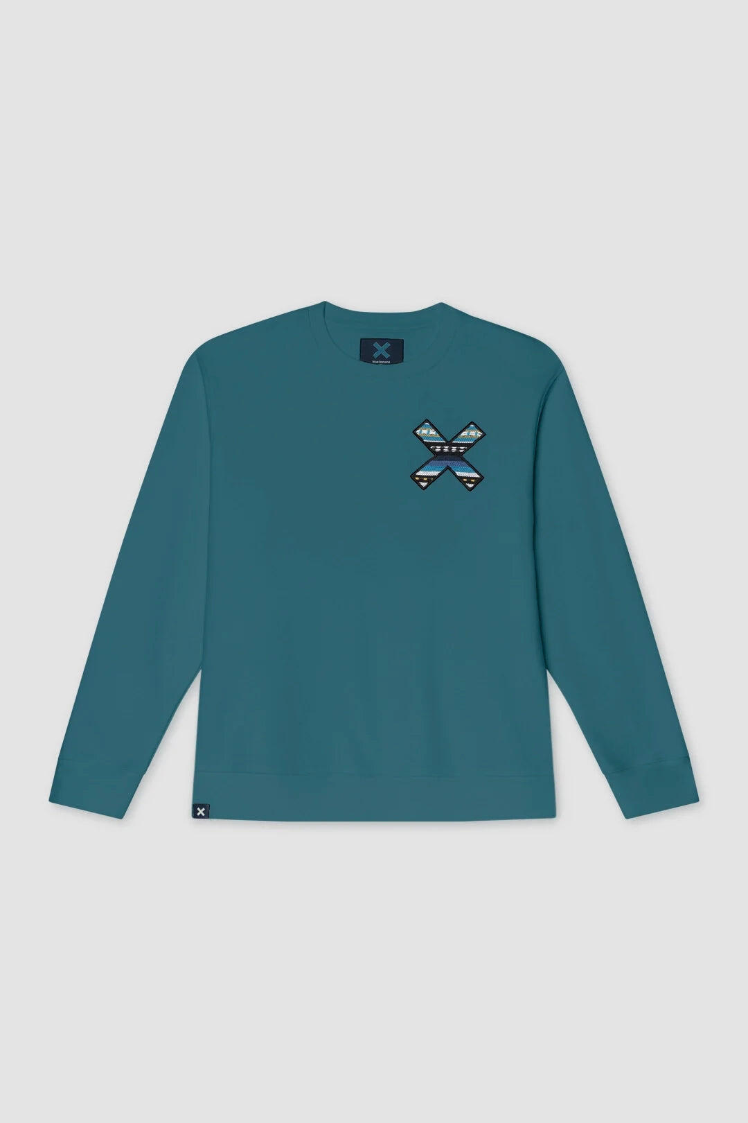 Sudadera Blue Banana Amazon Green de Algodón 100% Orgánico 7/7