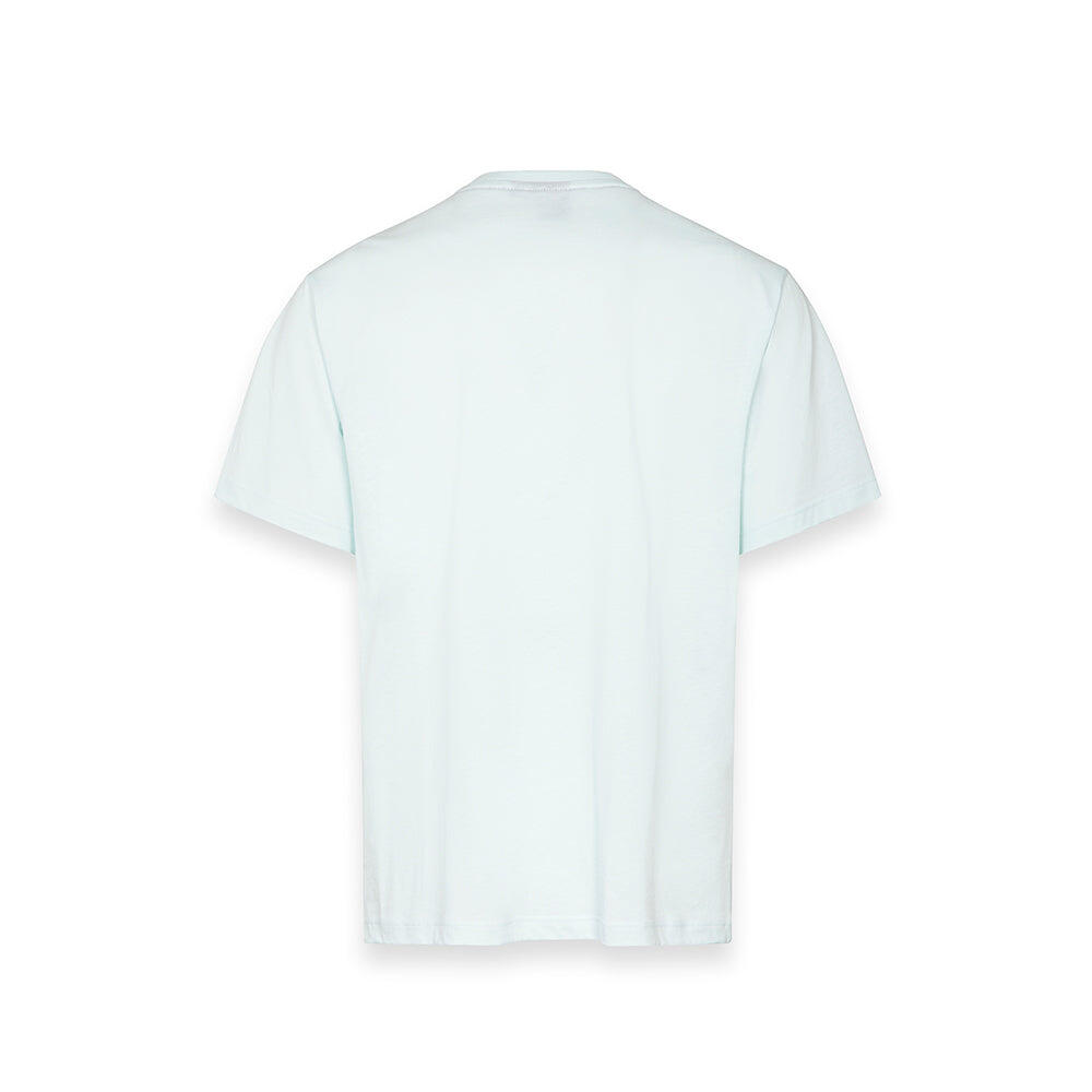 T-shirt Iconic ricamata CELESTE CHIARO 2/7