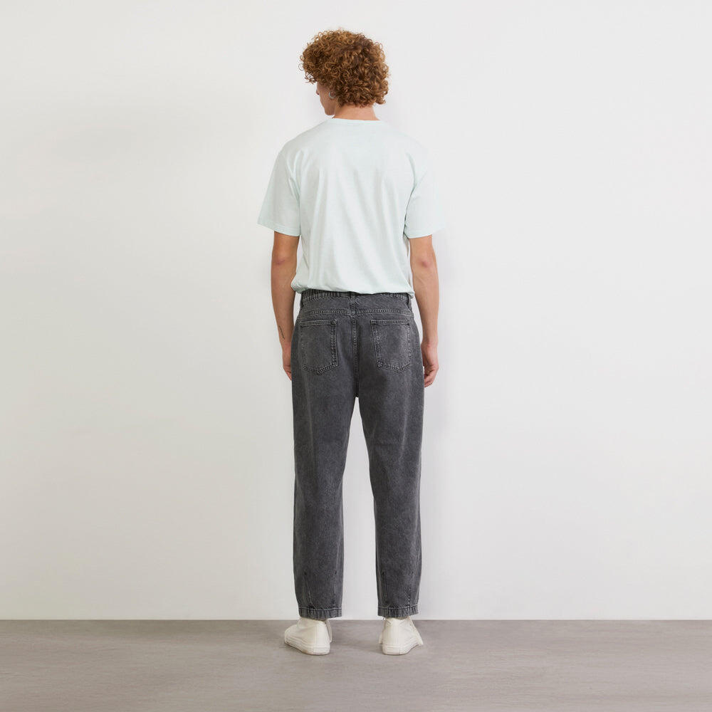 T-shirt Iconic ricamata CELESTE CHIARO 7/7