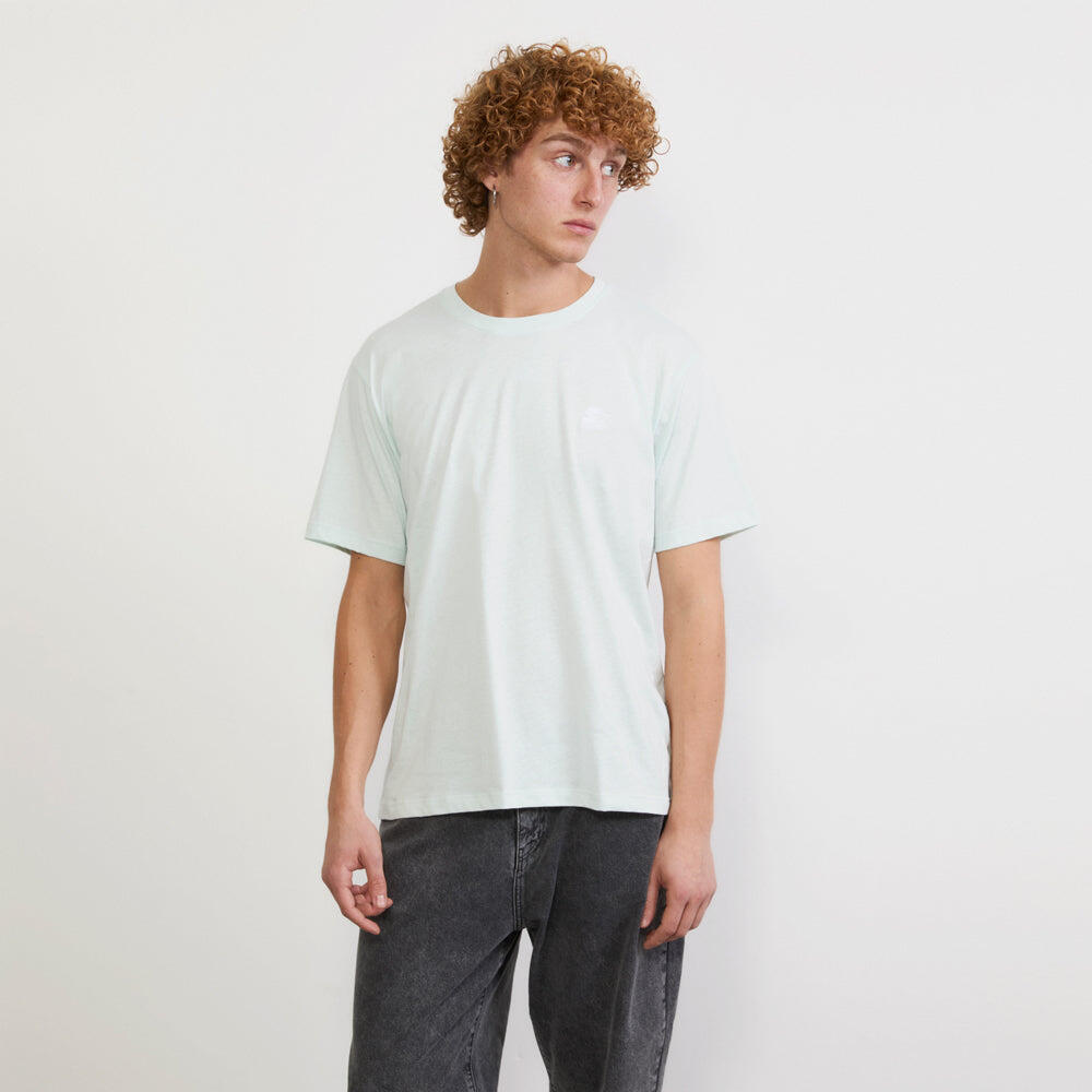 T-shirt Iconic ricamata CELESTE CHIARO 4/7