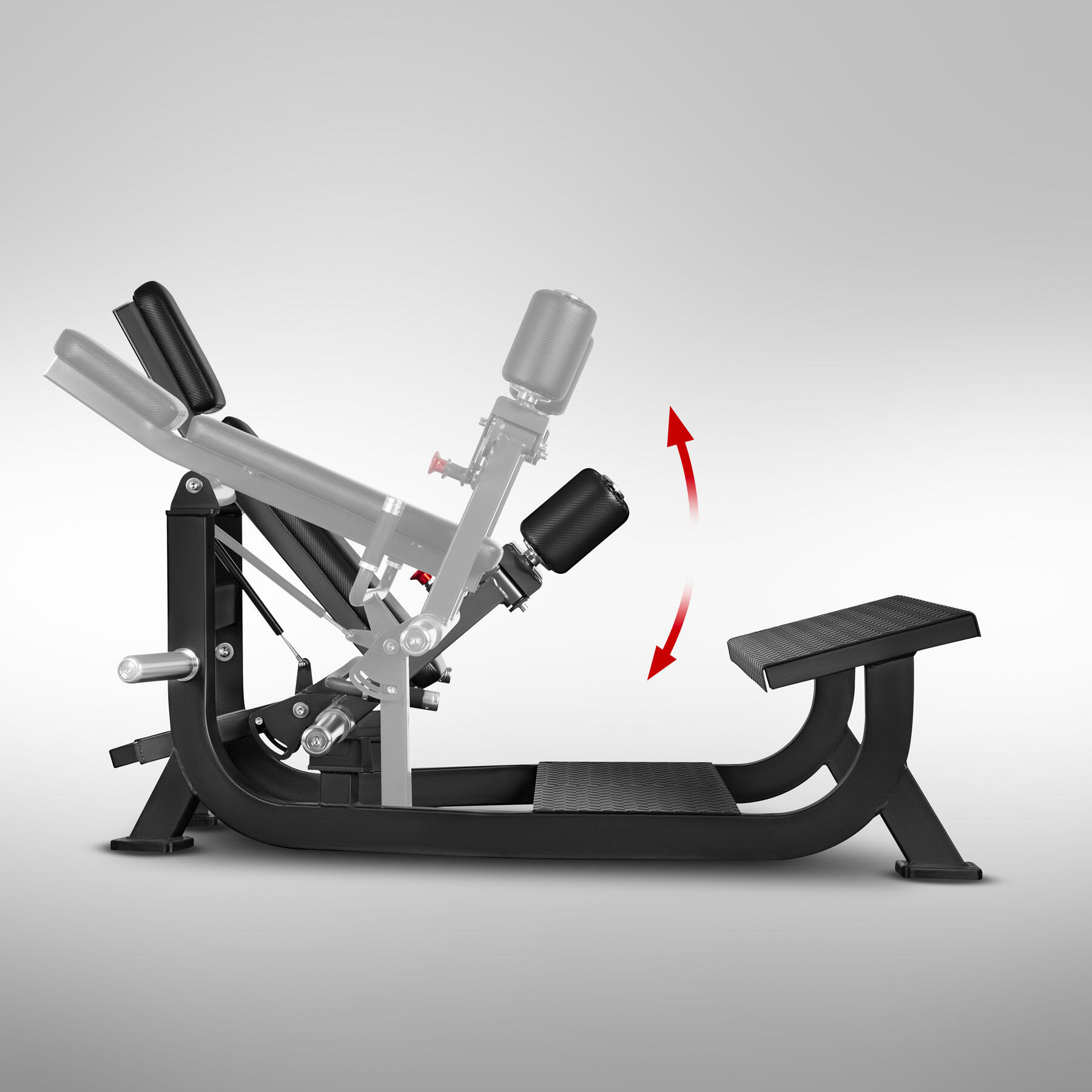 Appareil d'entraînement Hip Thrust pour les fessiers avec poids libres HMS MHT82 5/7