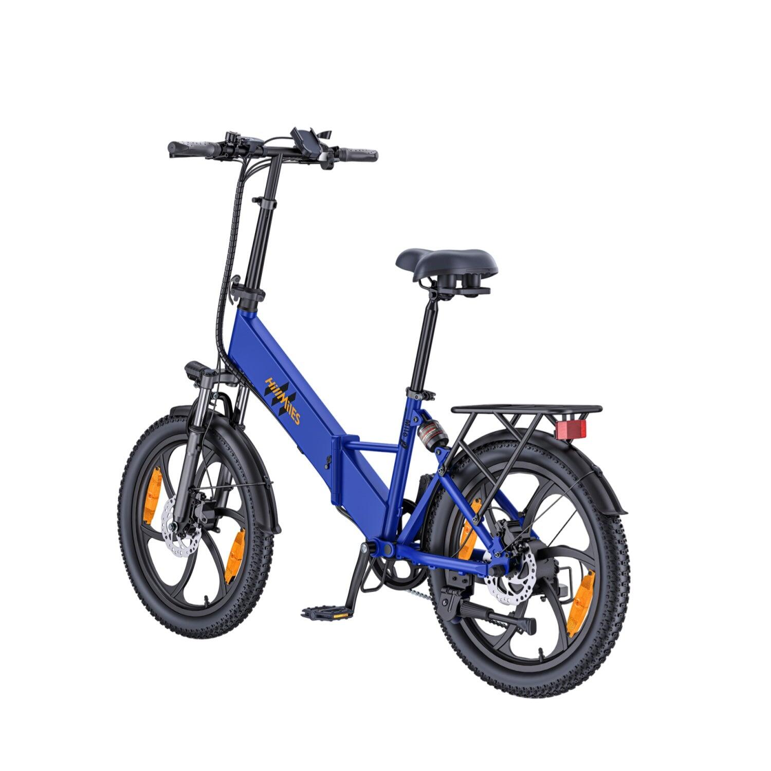 Elektrische fiets HillMiles Mile 2 350W 36V13Ah 20" Blauw 2/5