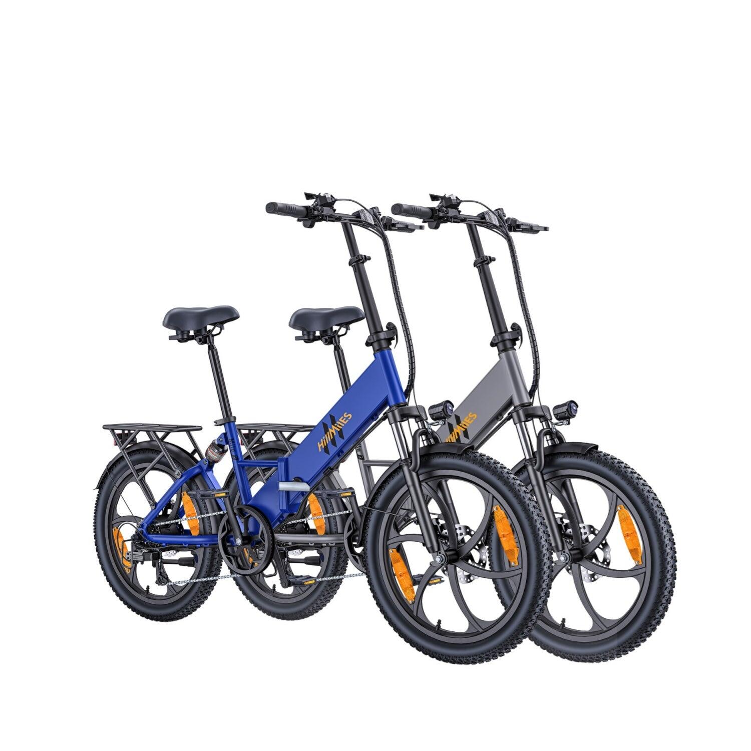 Elektrische fiets HillMiles Mile 2 350W 36V13Ah 20" Grijs 4/5