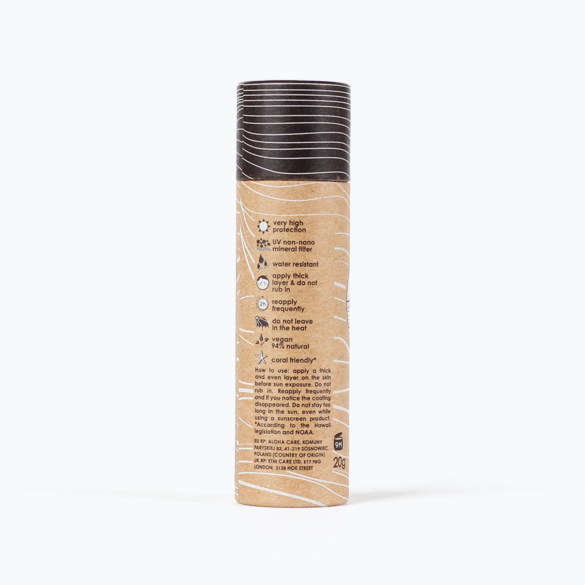 Krem Aloha Care Aloha Sun Stick SPF 50+ 20 3/7