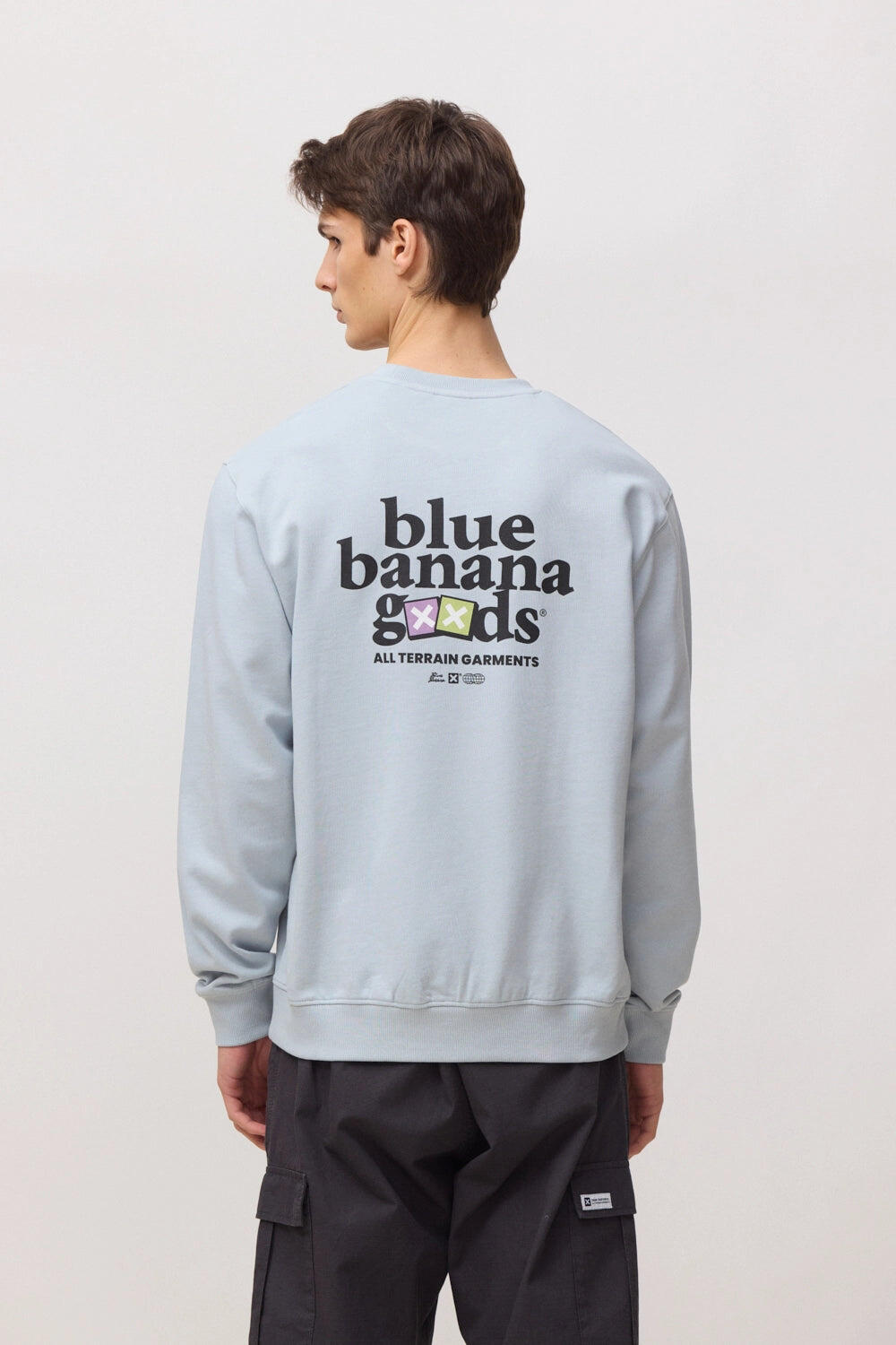 Sudadera Blue Banana Frost de Algodón 100% Orgánico 2/7
