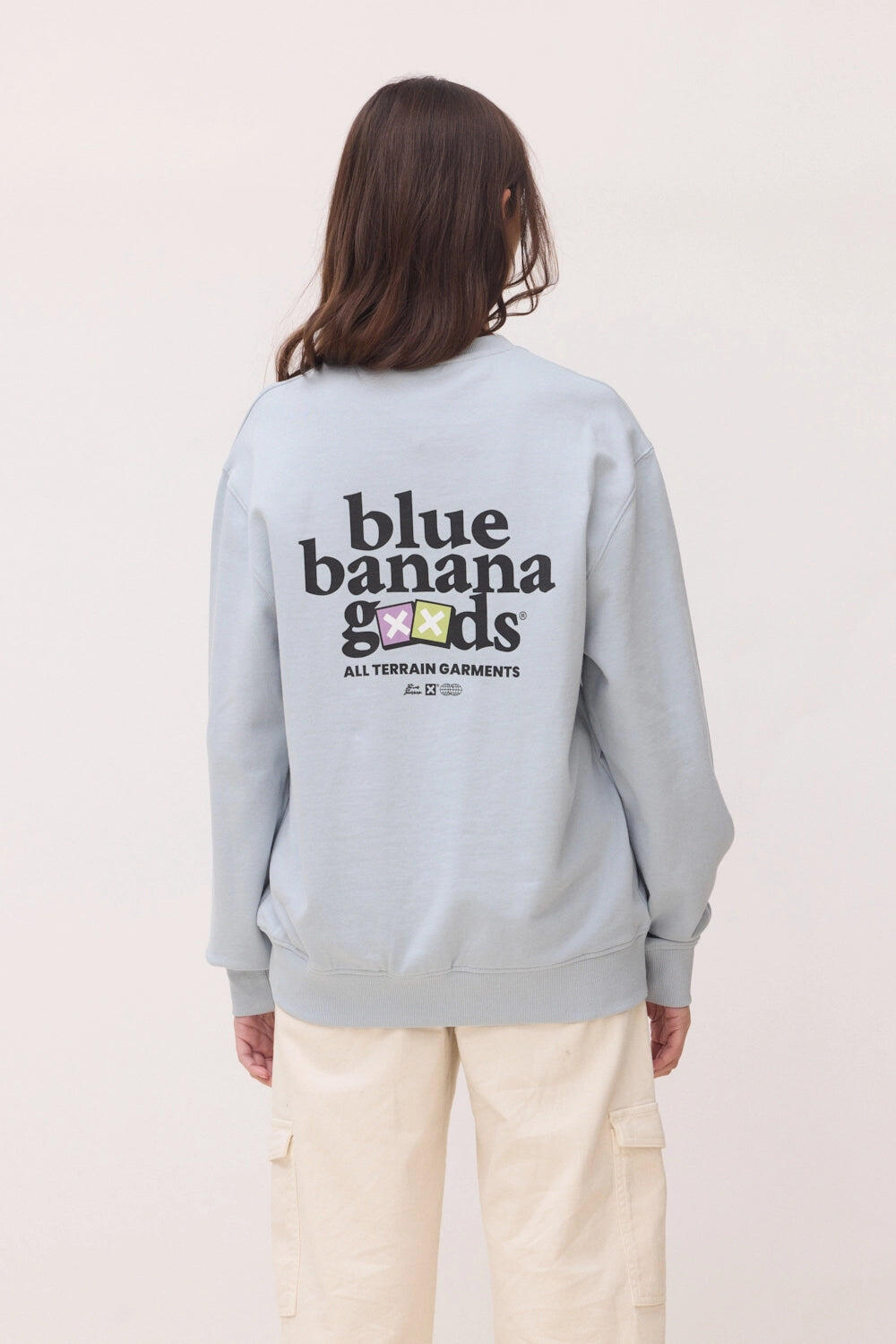 Sudadera Blue Banana Frost de Algodón 100% Orgánico 5/7