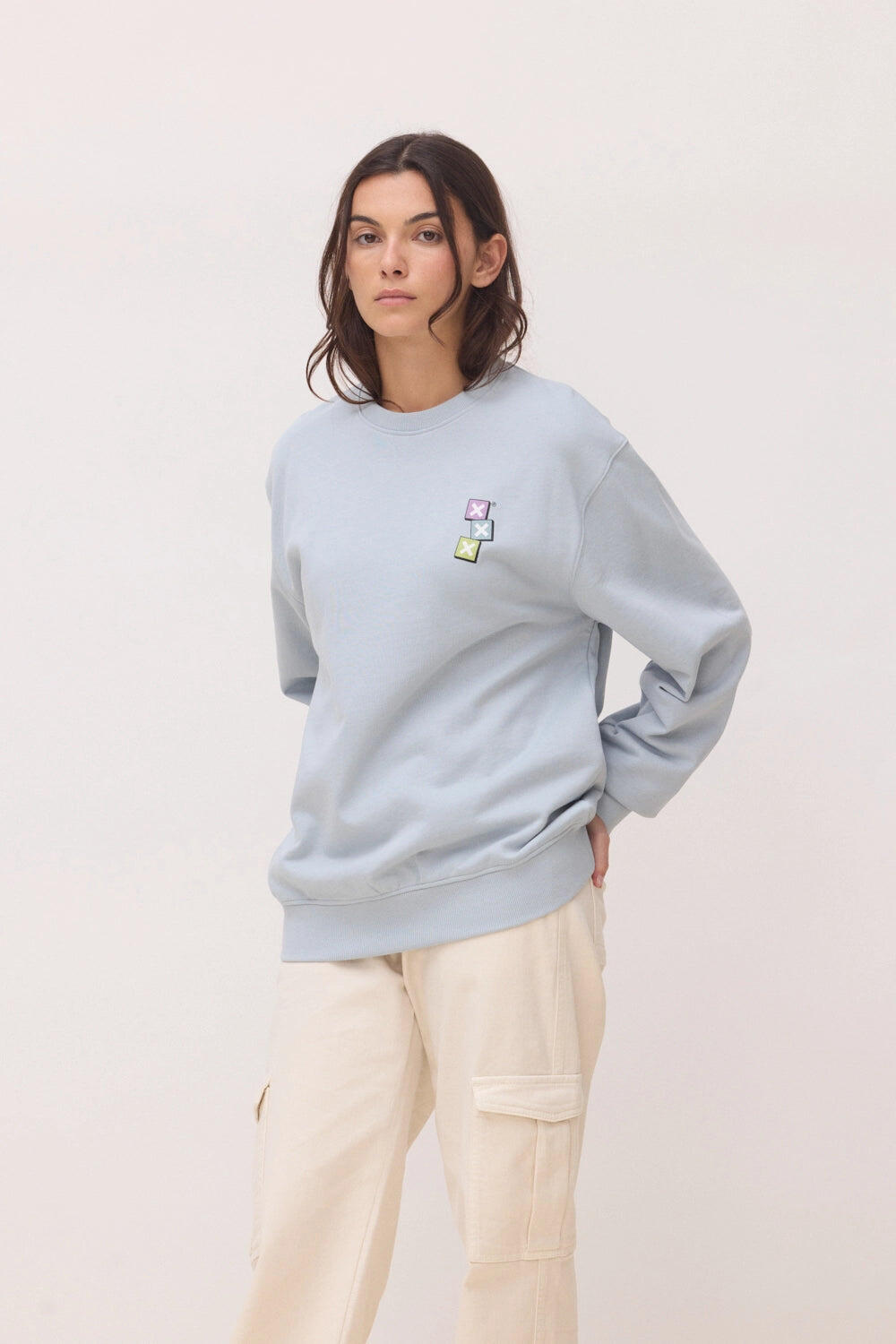 Sudadera Blue Banana Frost de Algodón 100% Orgánico 4/7