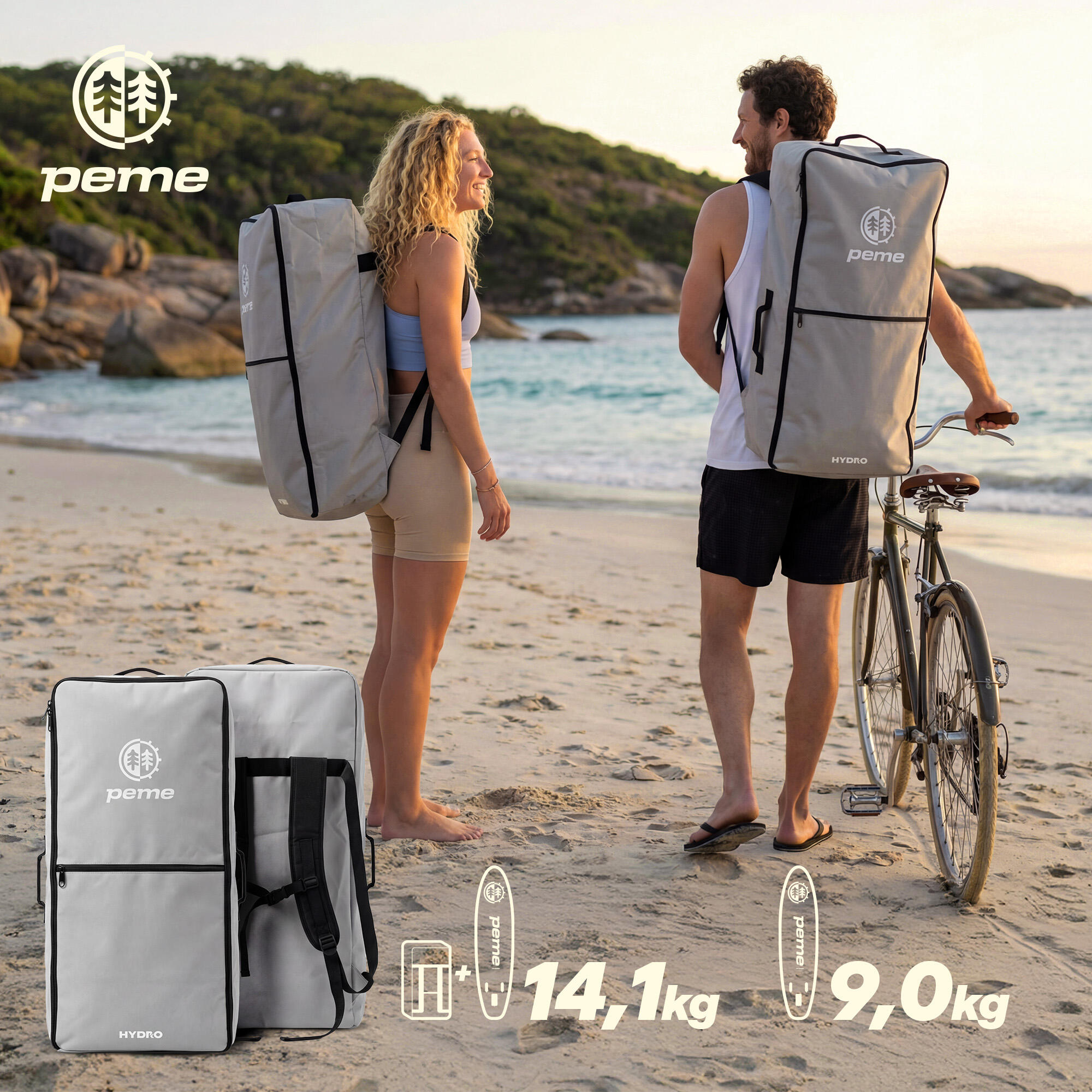 Tabla paddle surf hinchable 11'6 350x81x15 cm accesorios touring 7/7