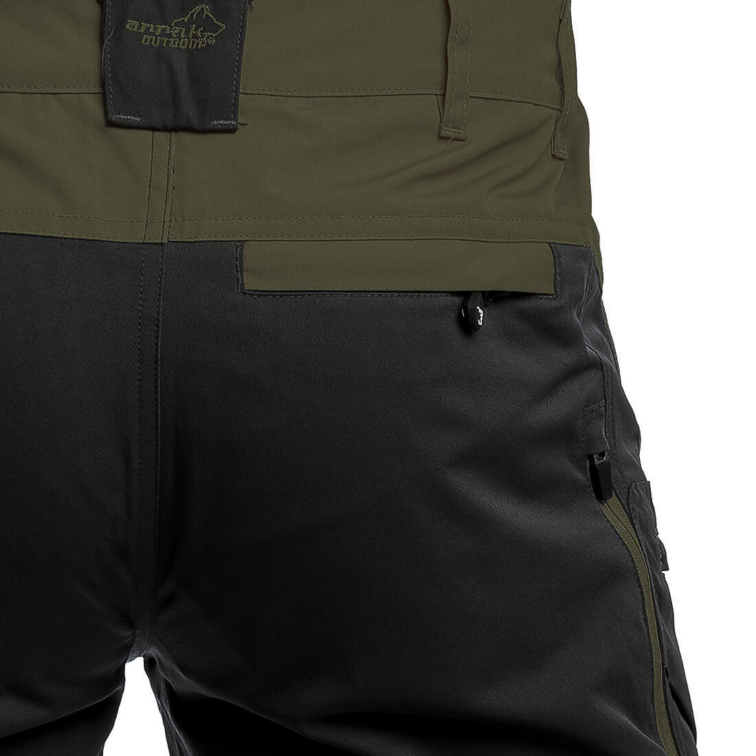 Active-Stretch-Hose für Herren in Olivgrün 6/6