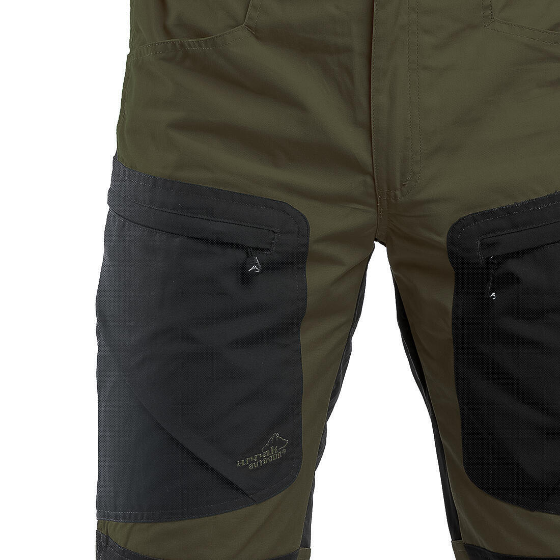 Active-Stretch-Hose für Herren in Olivgrün 4/6