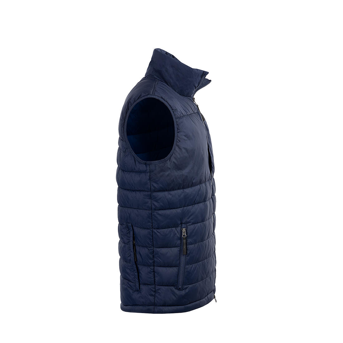 Warme Weste für Herren in Marineblau 2/6