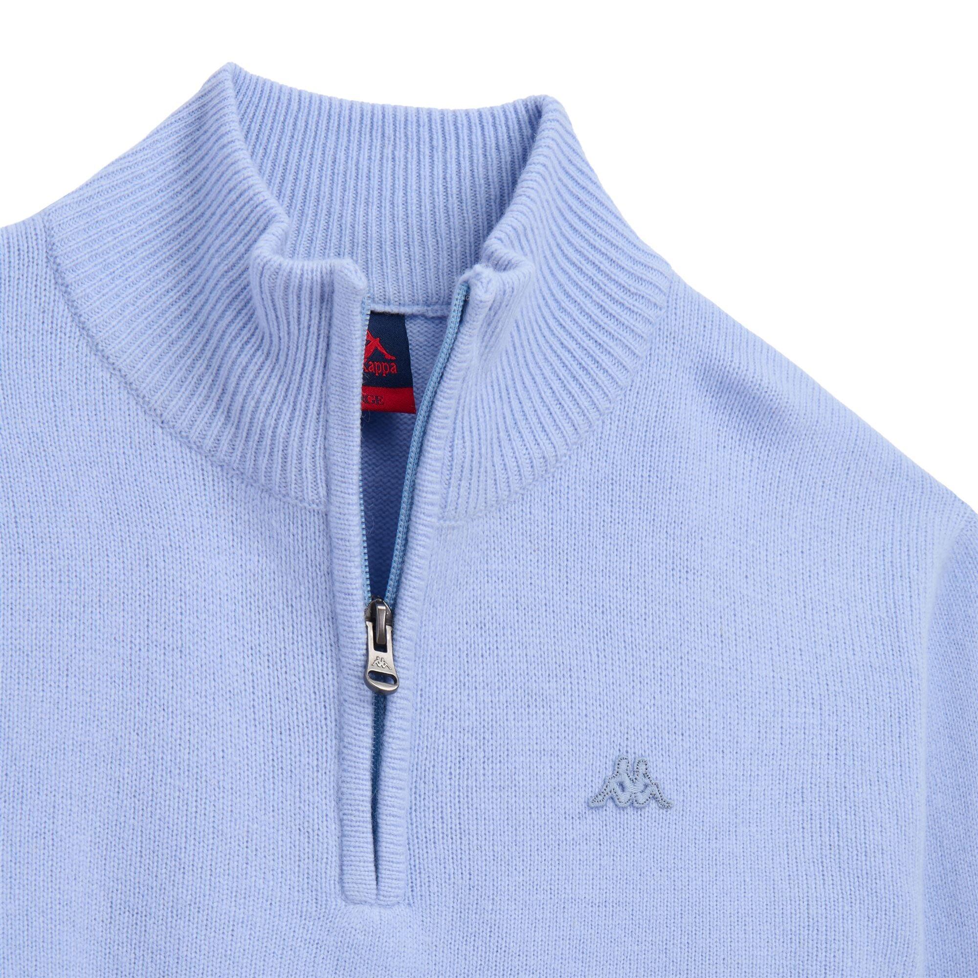 Maglione da uomo in lana blu da lifestyle 3/3