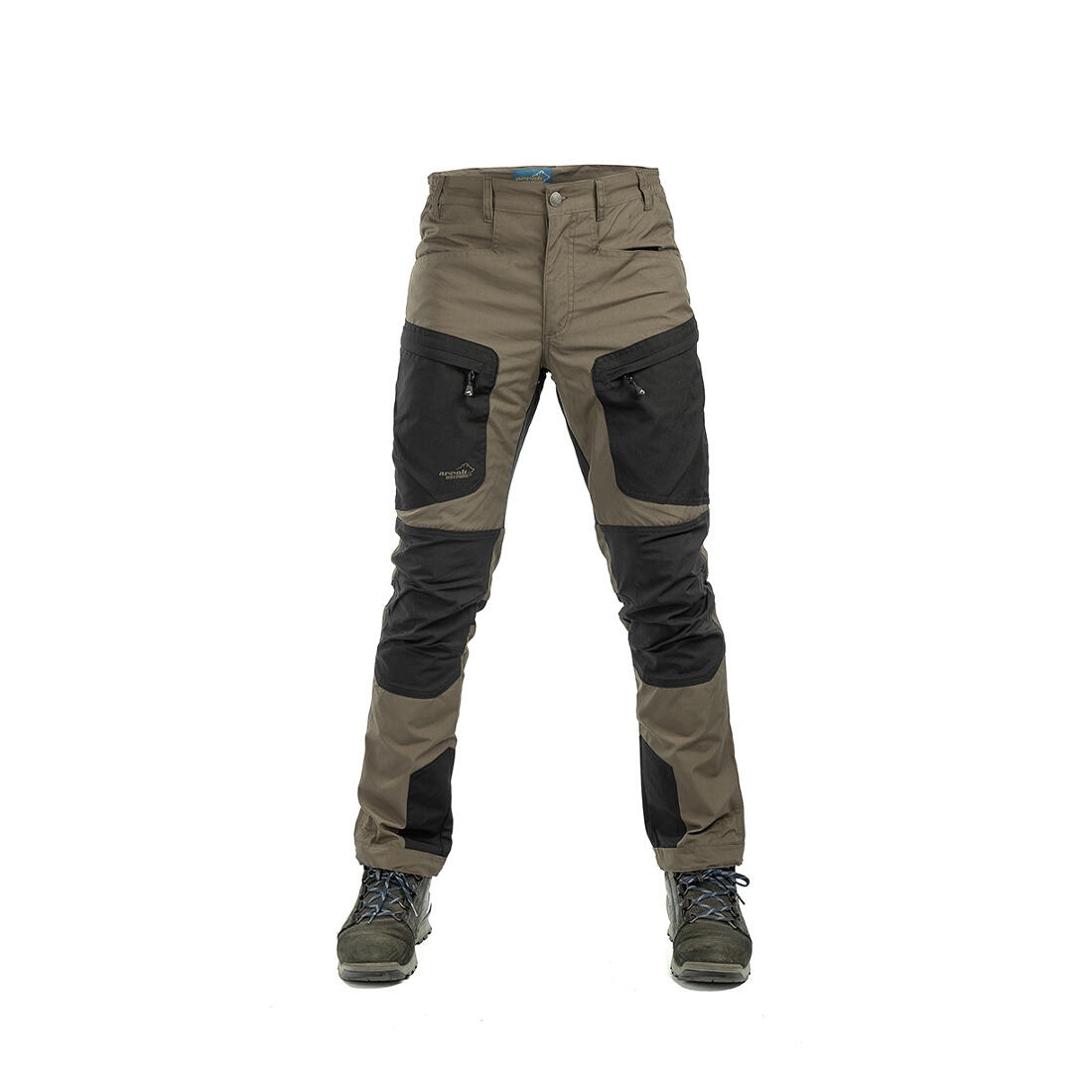 Pantalon stretch actif pour homme marron 1/6