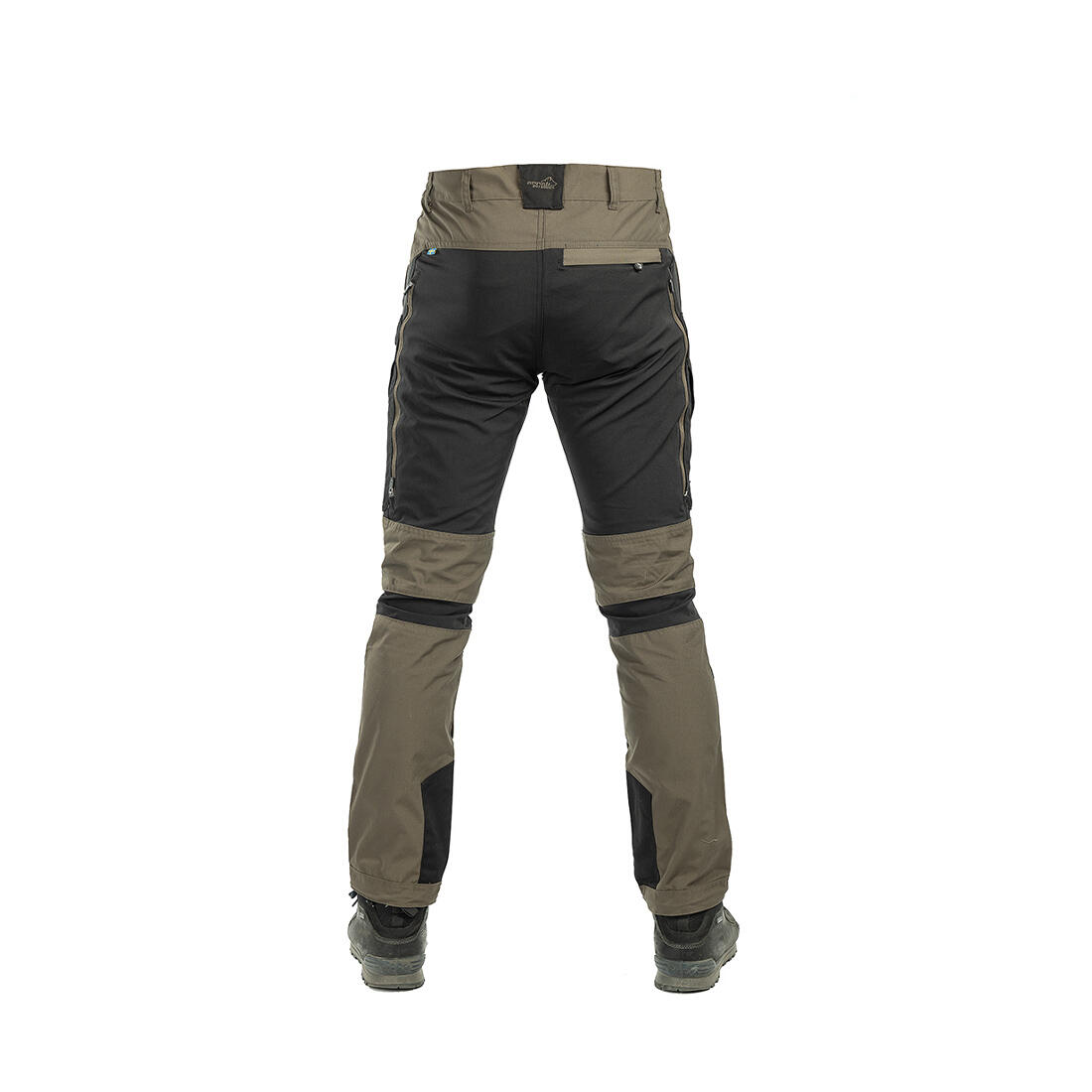 Pantalon stretch actif pour homme marron 3/6