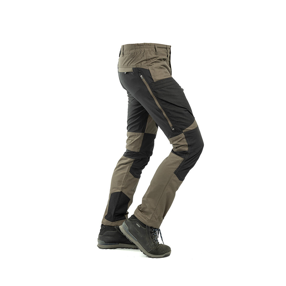 Pantalon stretch actif pour homme marron 2/6
