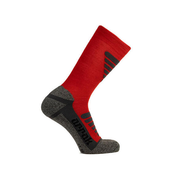 Chaussettes de randonnée rouges