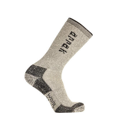 Chaussettes en laine grises