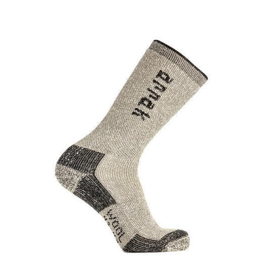 Chaussettes en laine grises