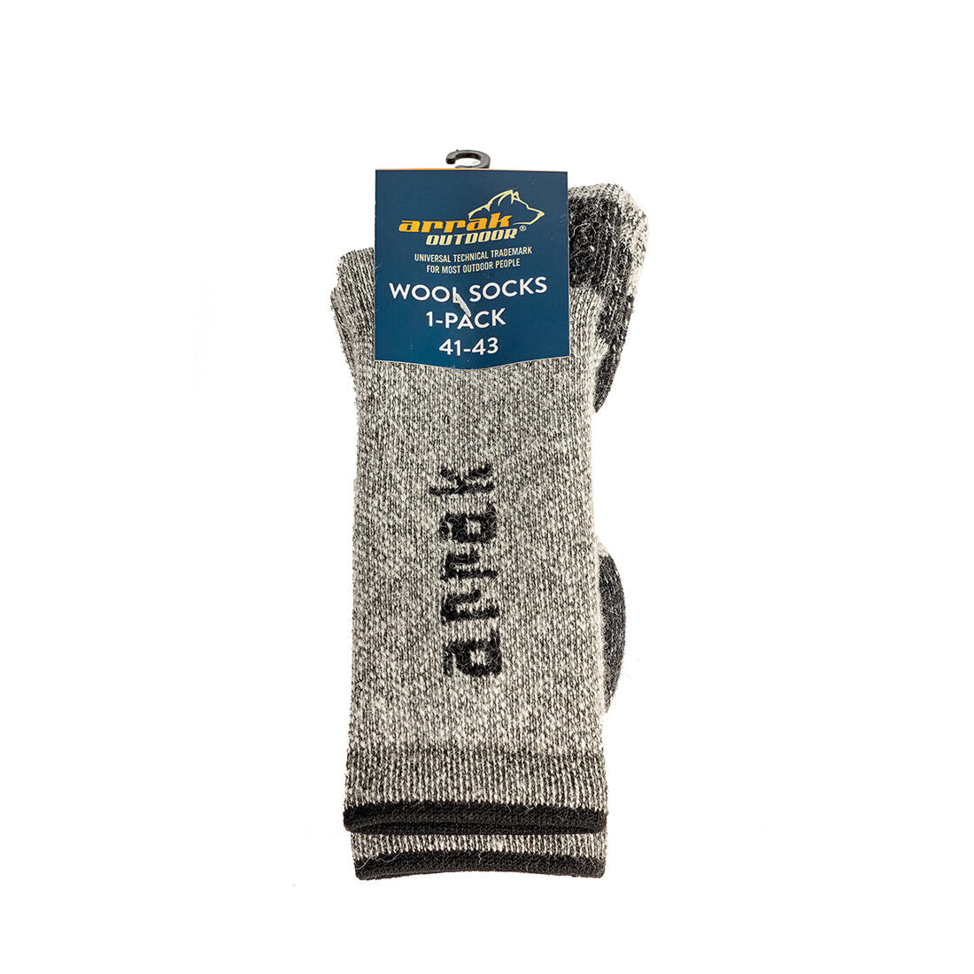 Chaussettes en laine grises 3/3