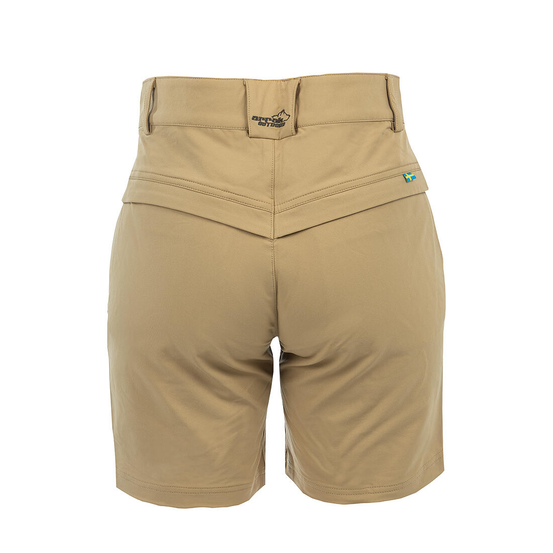 Motion-Stretch-Shorts für Damen in Khaki 3/3