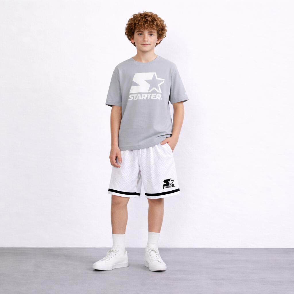 Urban Basketball Shorts Mesh BIANCO 3/3