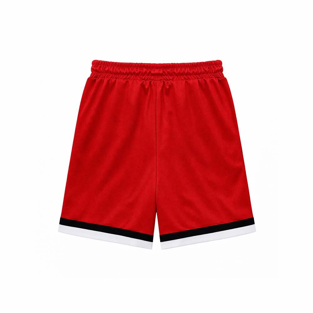 Urban Basketball Shorts Mesh ROSSO 2/3