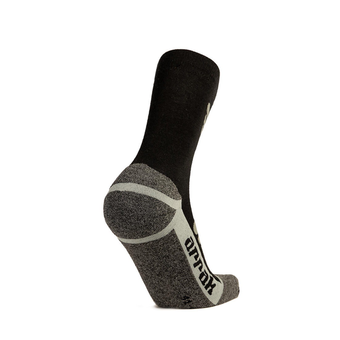 Wandersocken in Schwarz 2/3