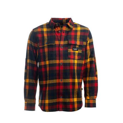 Chemise en flanelle pour homme bleu marine