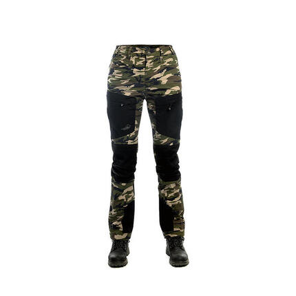 Pantalon stretch actif pour femme camouflage