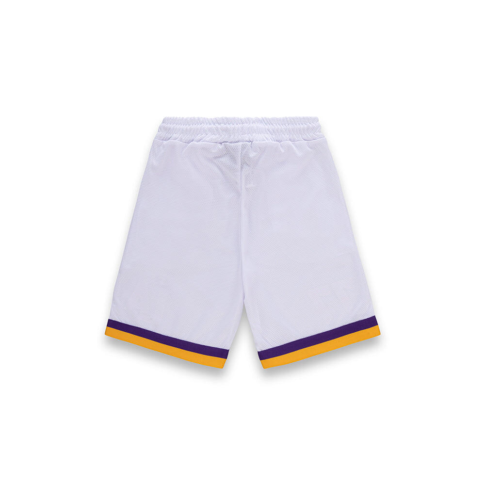 Bermuda da bambino LA Hoops  BIANCO 2/3