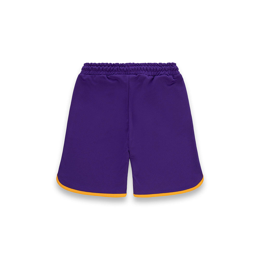 Bermuda da bambino Basket Style VIOLA/GIALLO OCRA 2/2
