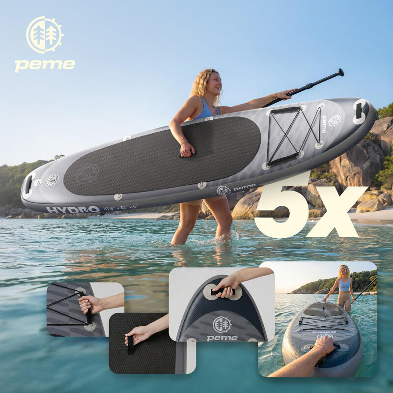 Set Placă SUP gonflabilă 11'6 350x81x15 cm all-round - pentru începători