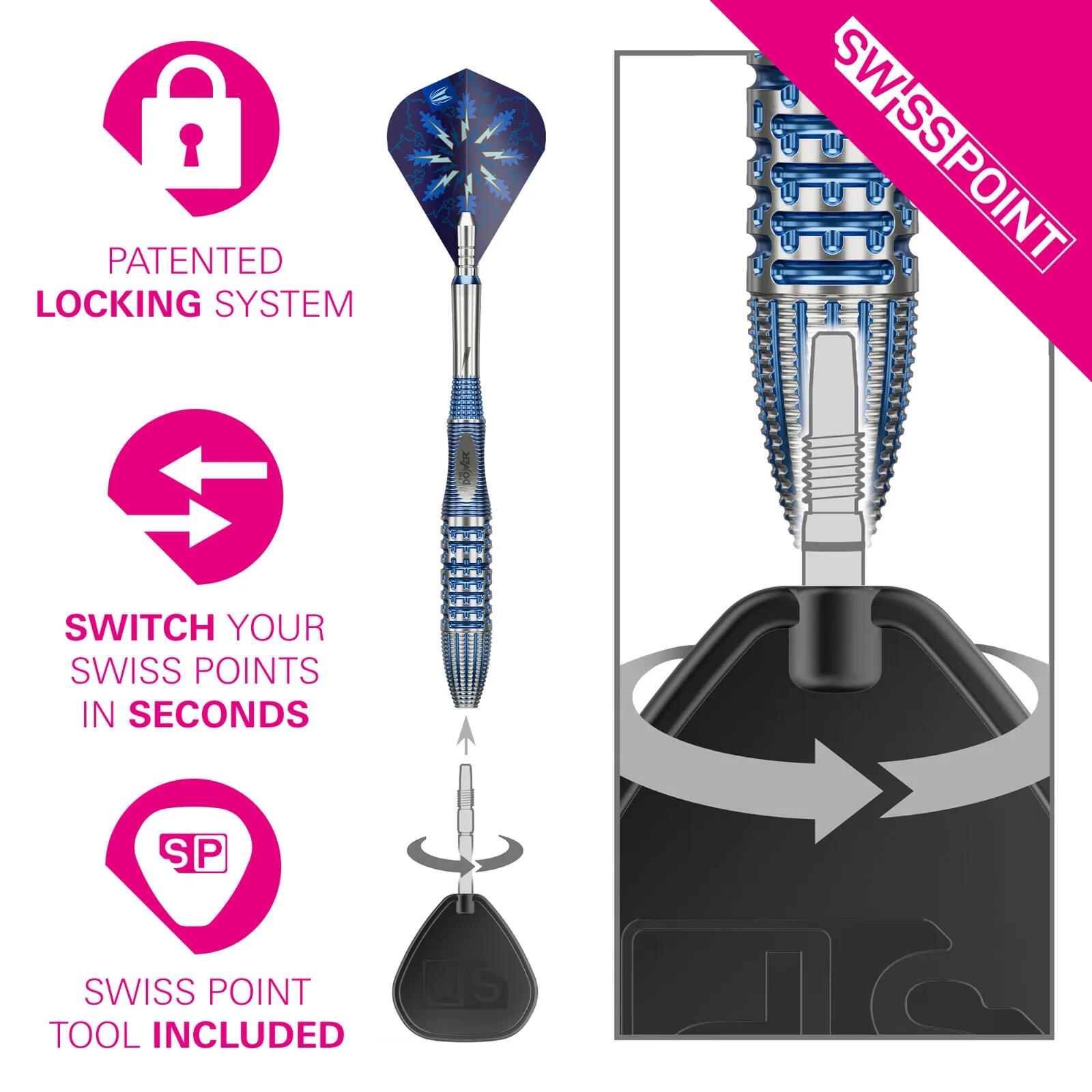 Power Gx2 95% Wolfram dartpfeile 4/7