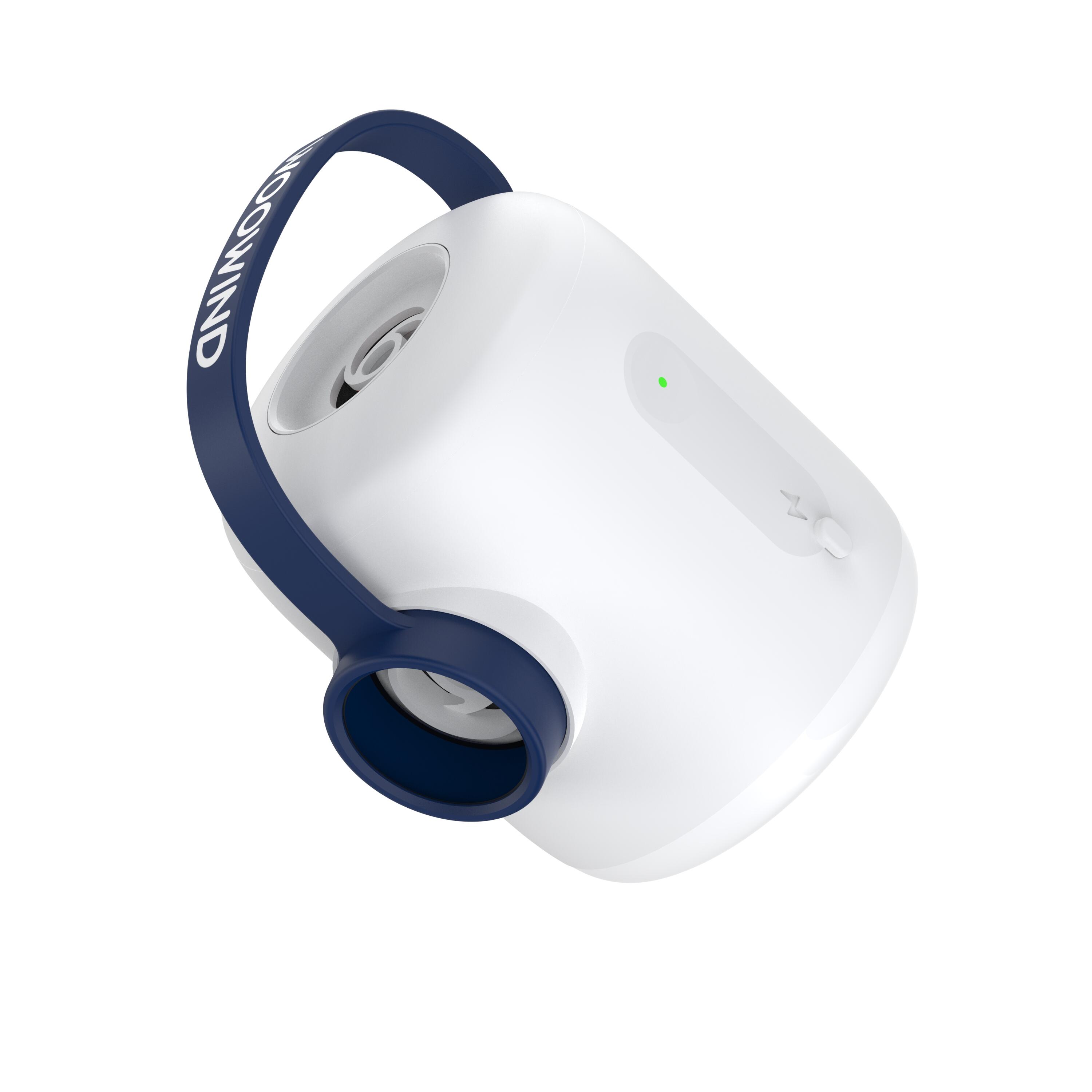 Woowind Kona Air mini inflador portátil blanco y azul 3/5
