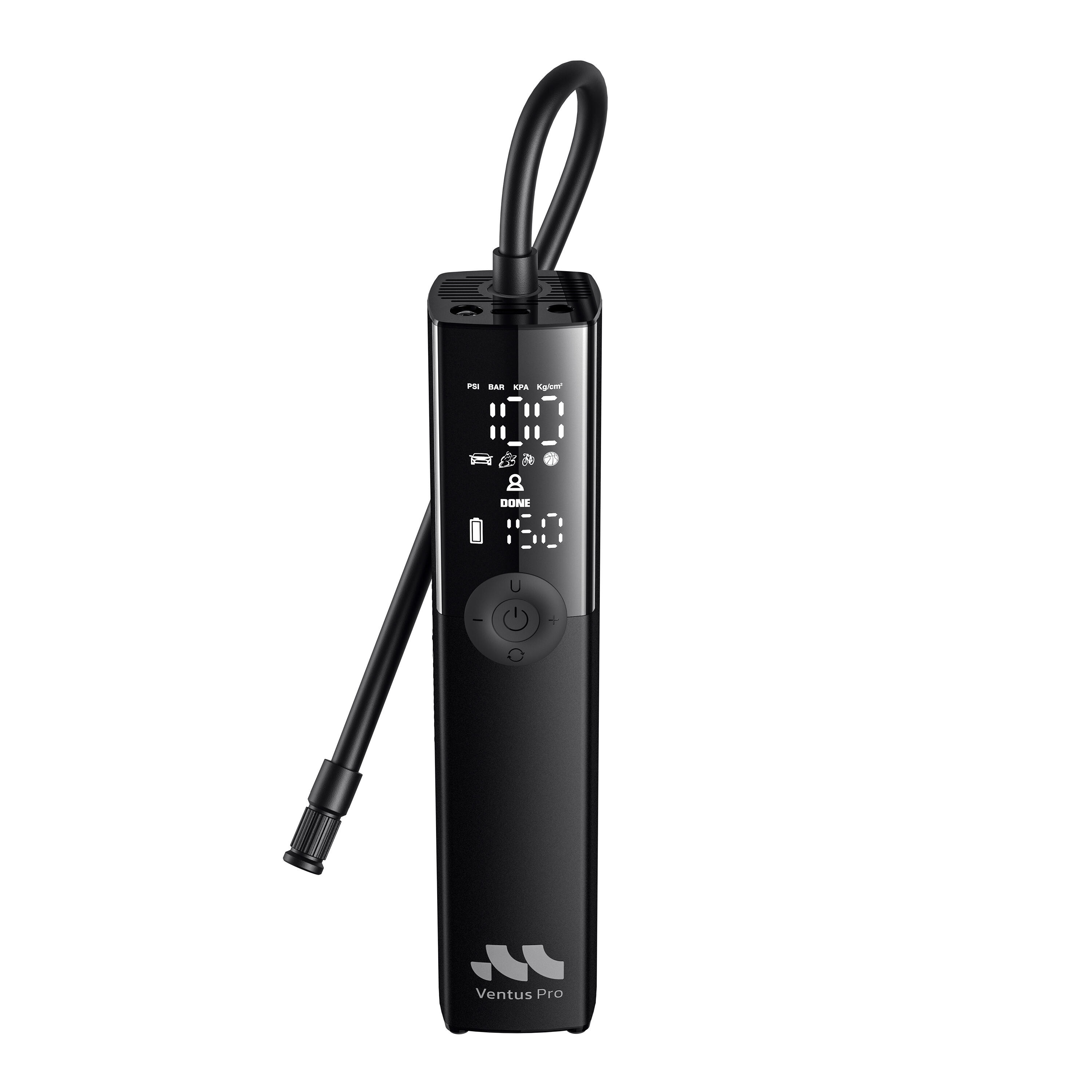 Woowind Ventus Pro inflador portátil compacto, negro 3/5