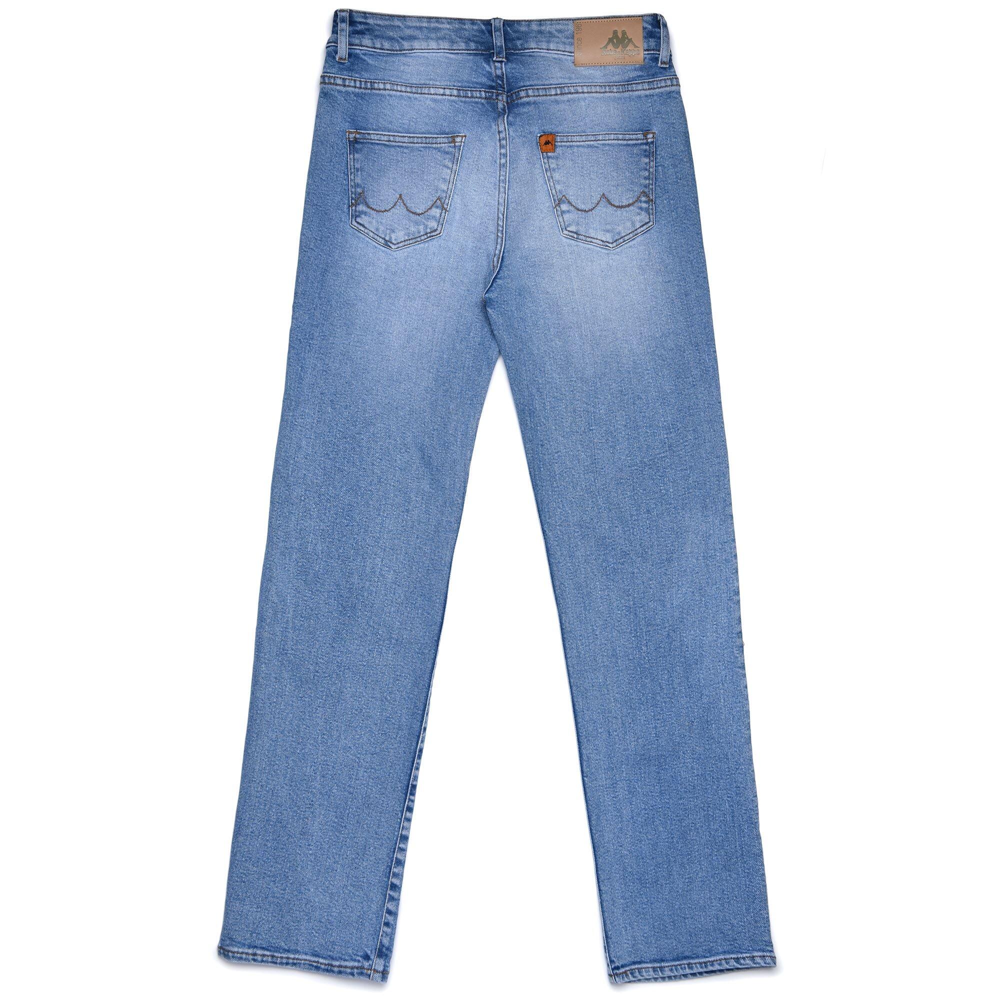 Pantaloni da donna in cotone blu da jeans 2/2