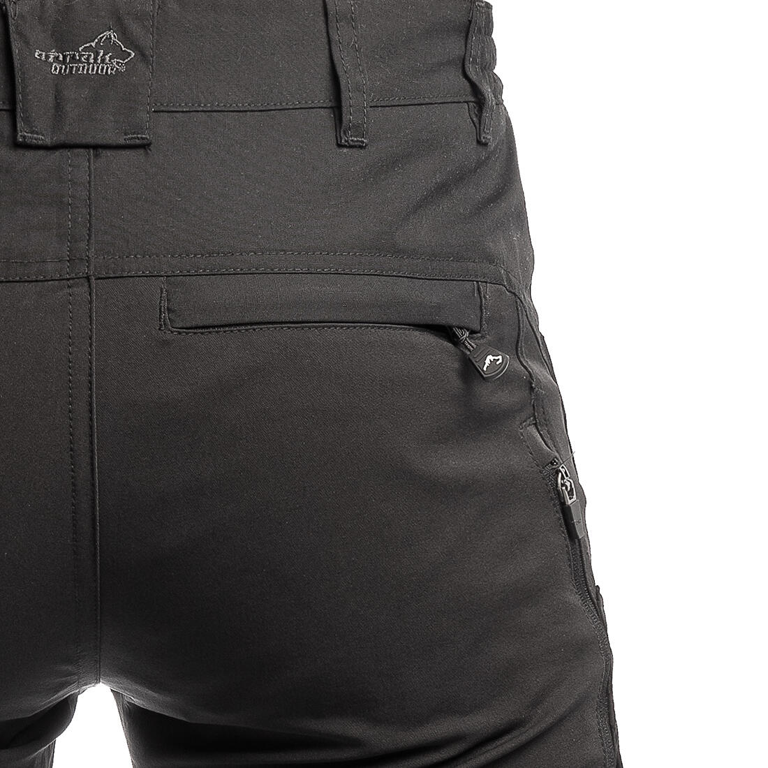 Pantalon stretch actif pour homme noir 6/6