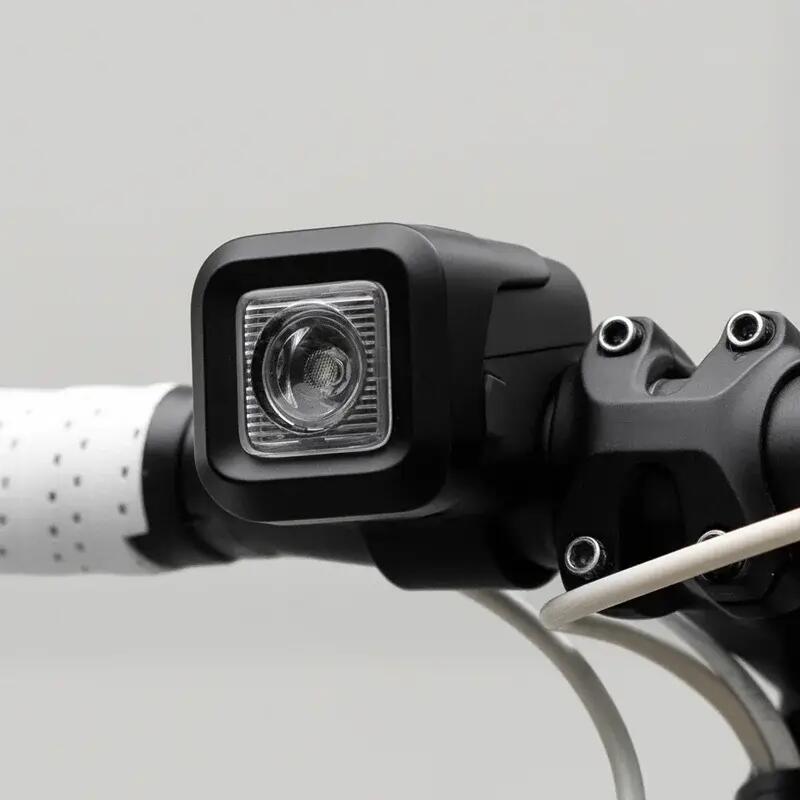 Lanterna dianteira elétrica 2 em 1 com buzina 450 lumens bicicleta 3/3