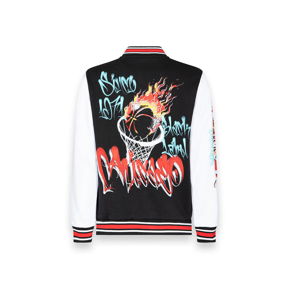 Varsity jacket estivo - Urban Graffiti Basketball Print 2/2
