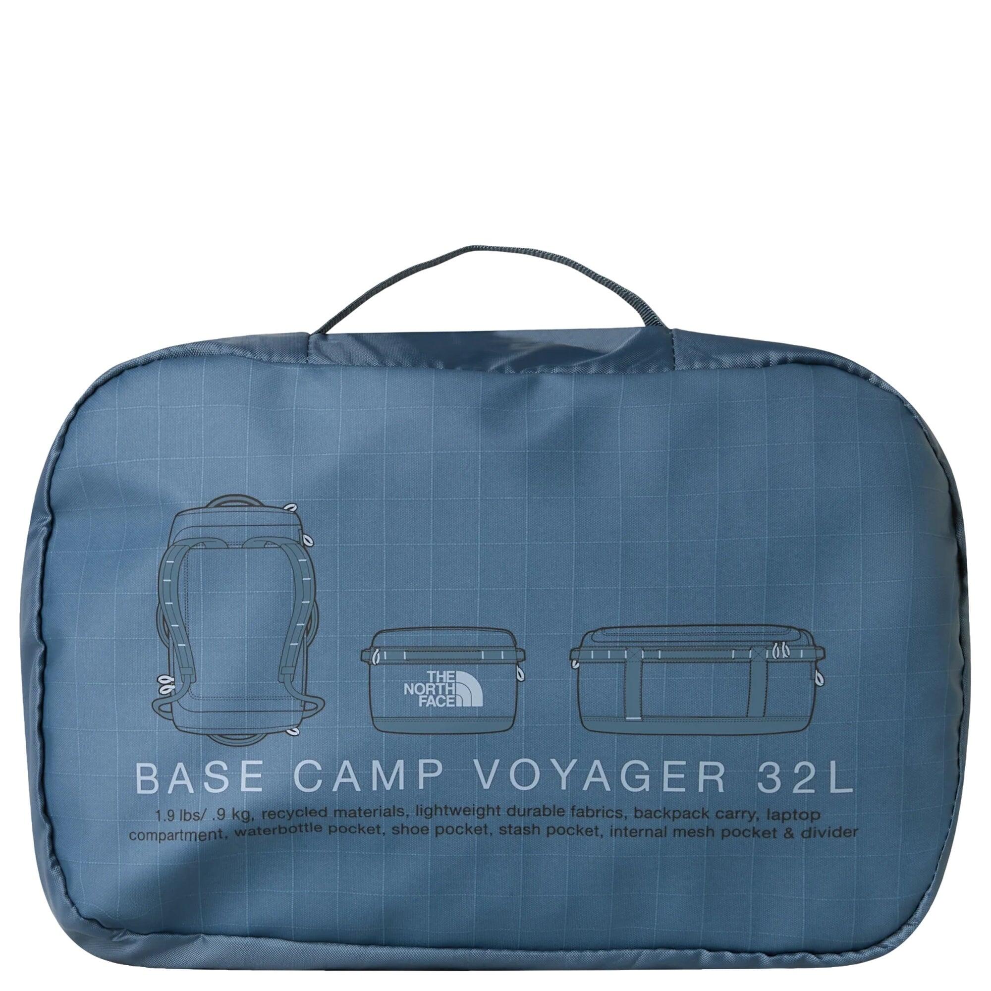 Bolsa Azul The North Face de Deporte Base Camp Duffel Voyager 32L Granite Grey 5/7