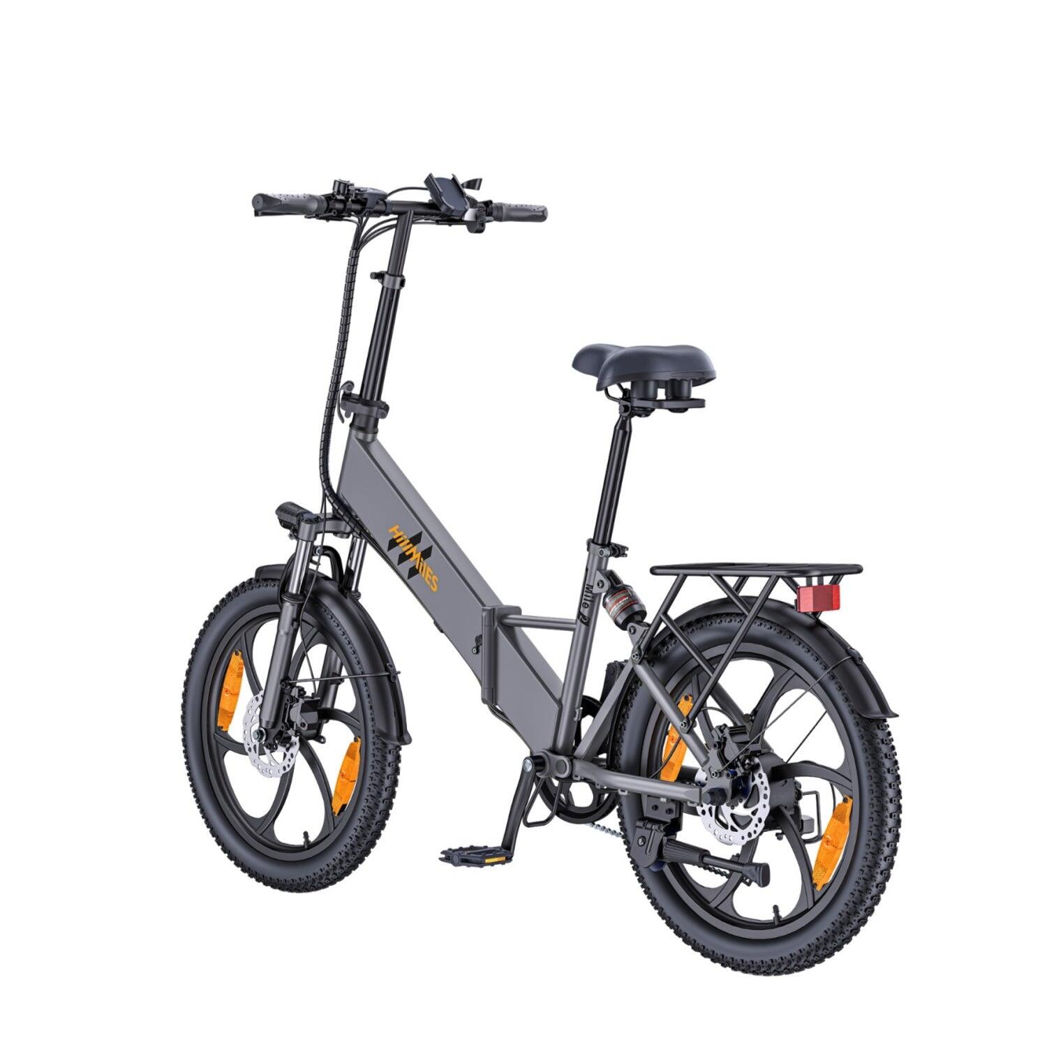 Elektrische fiets HillMiles Mile 2 350W 36V13Ah 20" Grijs 2/5